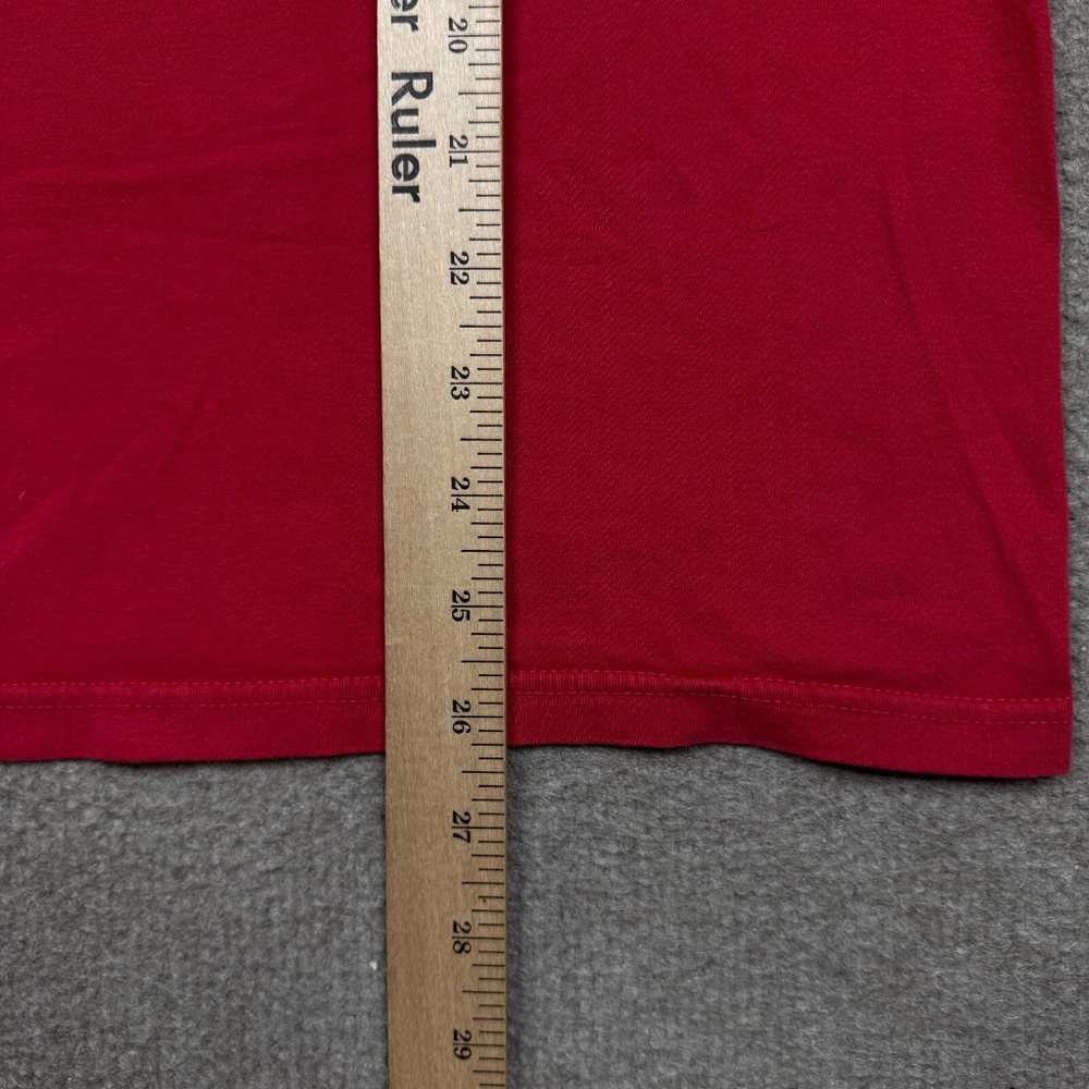 Columbia Mens Shirt Red Large Short Sleeve Outdoor Outdoor Adult Fishing Hiking - Picture 6 of 7